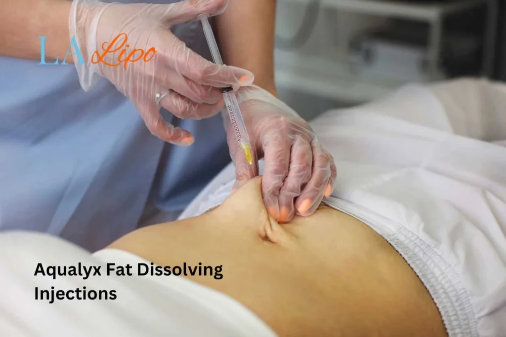 woman having fat dissolving injections Upper Sydenham in the stomach