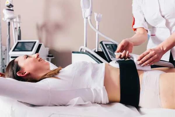 woman having body sculpting to help improve her body image and her mental health Upper Sydenham